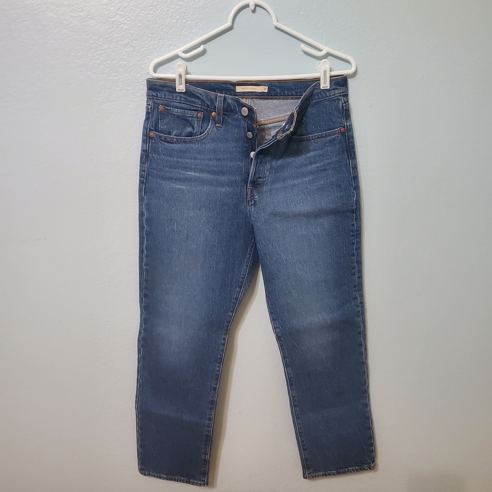 Womens Wedgie Straight Levi Strauss Jean